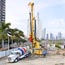 Bahia cinta sewerage coastal Ciudad de Panama, Panama. Bored piles